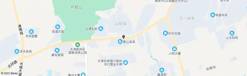 天津青山溪语北门_公交站地图_天津公交_妙搜公交查询2025