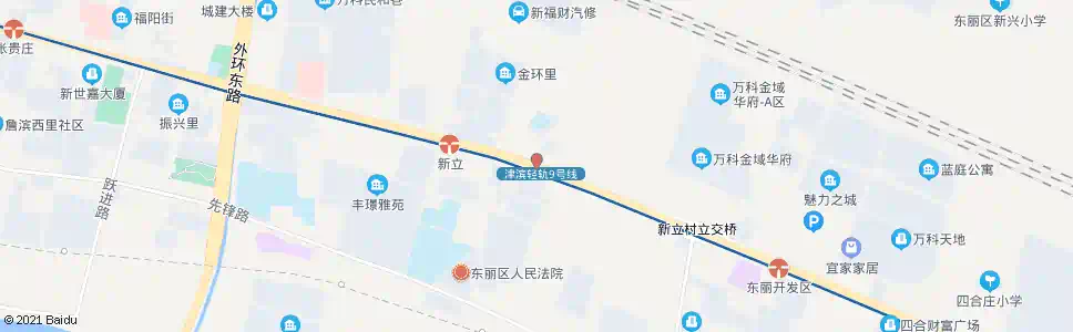 天津驯海路_公交站地图_天津公交_妙搜公交查询2025