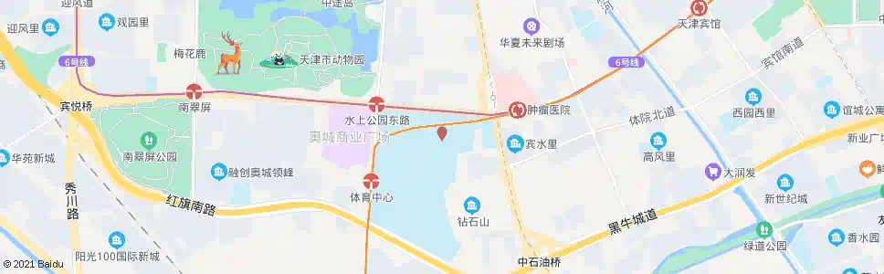 天津体育宾馆_公交站地图_天津公交_妙搜公交查询2025