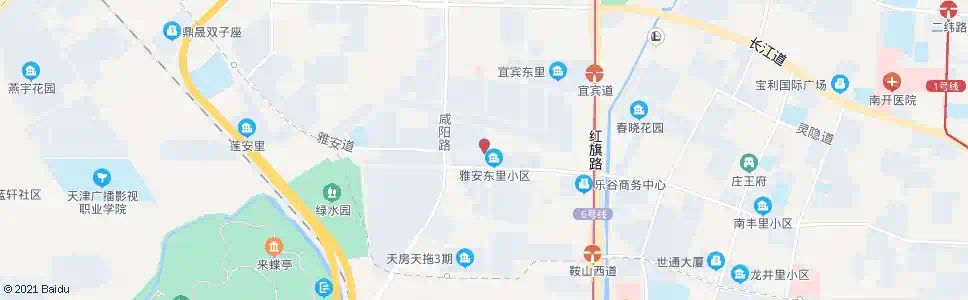 天津通江路_公交站地图_天津公交_妙搜公交查询2025