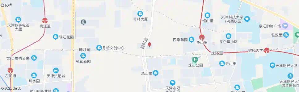 天津海翔公寓_公交站地图_天津公交_妙搜公交查询2025