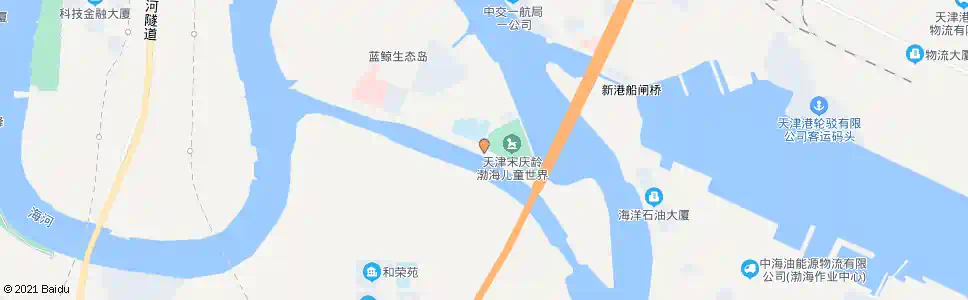 天津渤海儿童世界_公交站地图_天津公交_妙搜公交查询2025