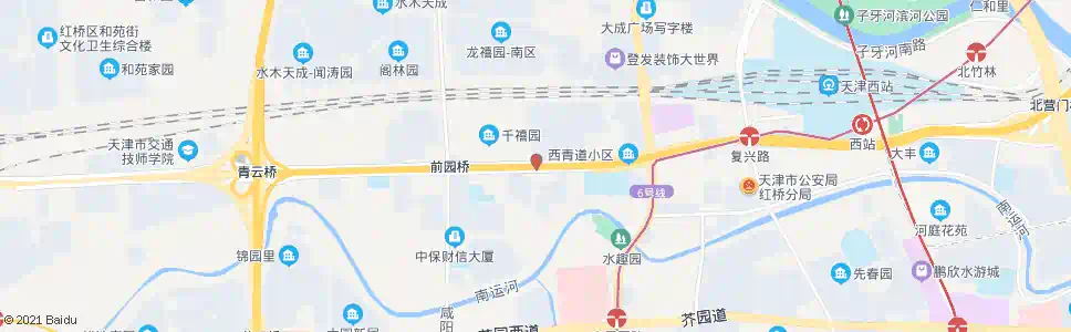 天津跃进里_公交站地图_天津公交_妙搜公交查询2025