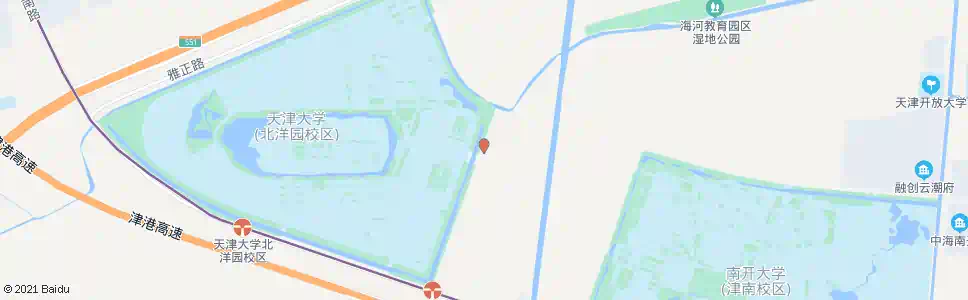 天津天津大学新校东门_公交站地图_天津公交_妙搜公交查询2025