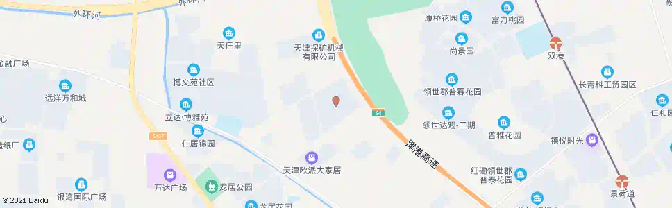 天津壹零壹汽车广场_公交站地图_天津公交_妙搜公交查询2025