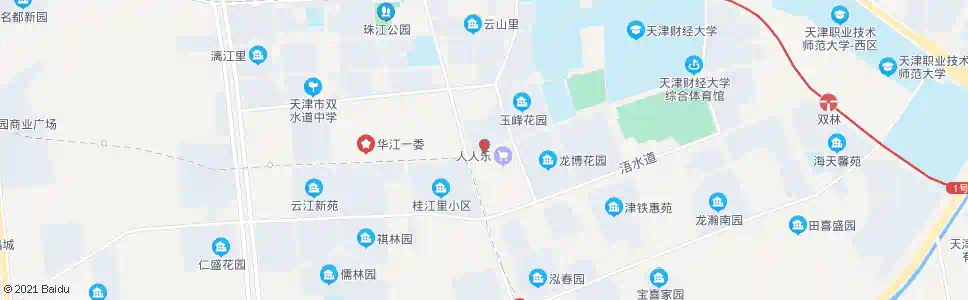 天津泗水道贵山里_公交站地图_天津公交_妙搜公交查询2025