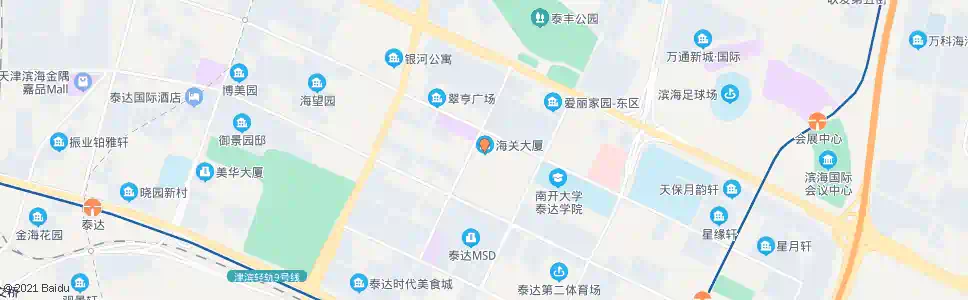 天津开发区海关_公交站地图_天津公交_妙搜公交查询2025
