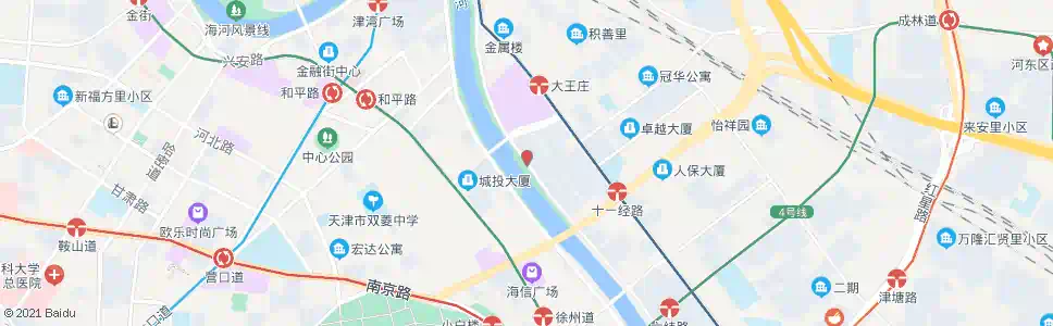 天津保定桥_公交站地图_天津公交_妙搜公交查询2025