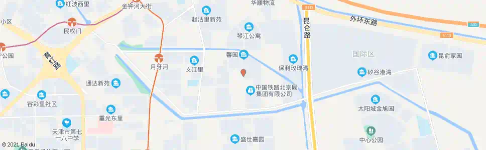 天津锦江里_公交站地图_天津公交_妙搜公交查询2025