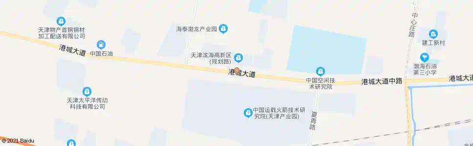 天津滨海高新区_公交站地图_天津公交_妙搜公交查询2025