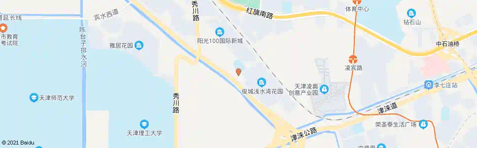 天津阳光100公交站_公交站地图_天津公交_妙搜公交查询2025