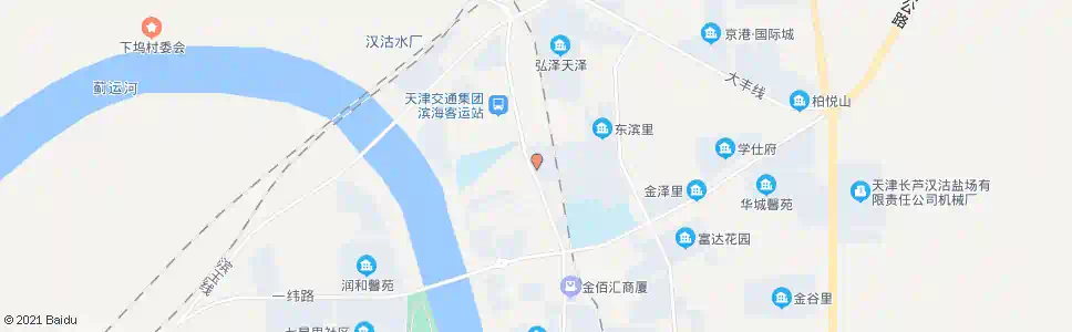 天津海上豪庭_公交站地图_天津公交_妙搜公交查询2025