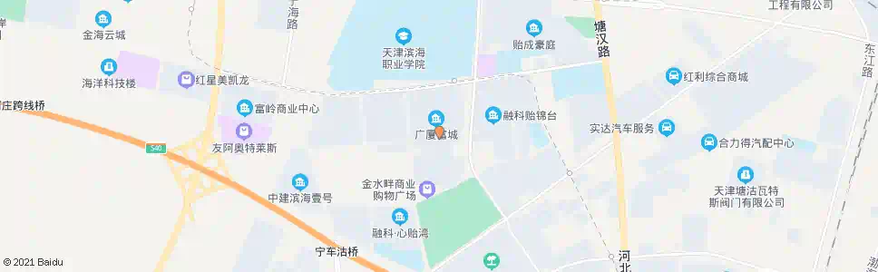 天津上北新新家园_公交站地图_天津公交_妙搜公交查询2025