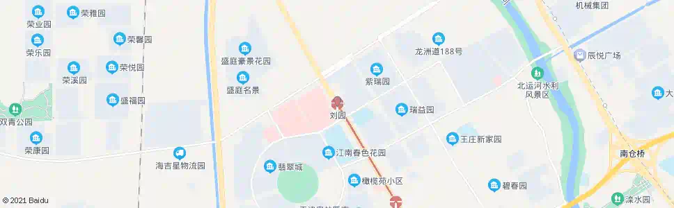 天津刘园站_公交站地图_天津公交_妙搜公交查询2025
