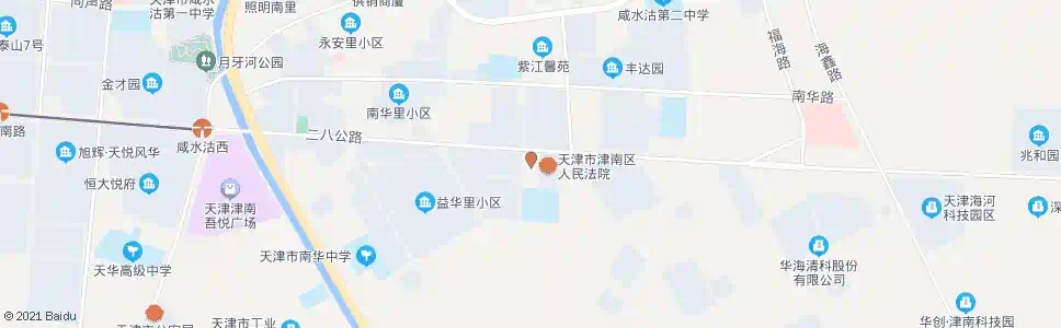 天津咸水沽镇政府_公交站地图_天津公交_妙搜公交查询2025