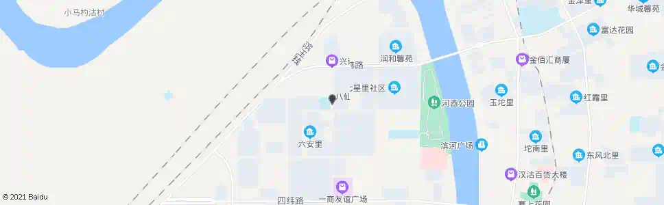 天津河西三小_公交站地图_天津公交_妙搜公交查询2025