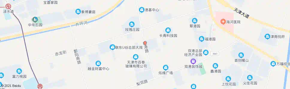 天津天津展特_公交站地图_天津公交_妙搜公交查询2025