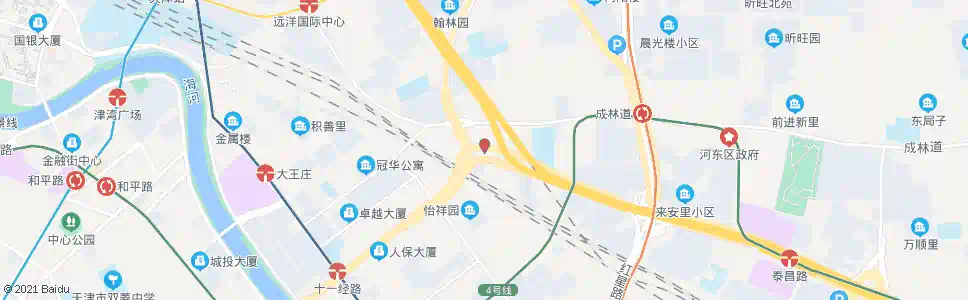 天津河东支队_公交站地图_天津公交_妙搜公交查询2025