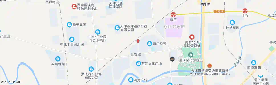天津曹庄新苑西门_公交站地图_天津公交_妙搜公交查询2025