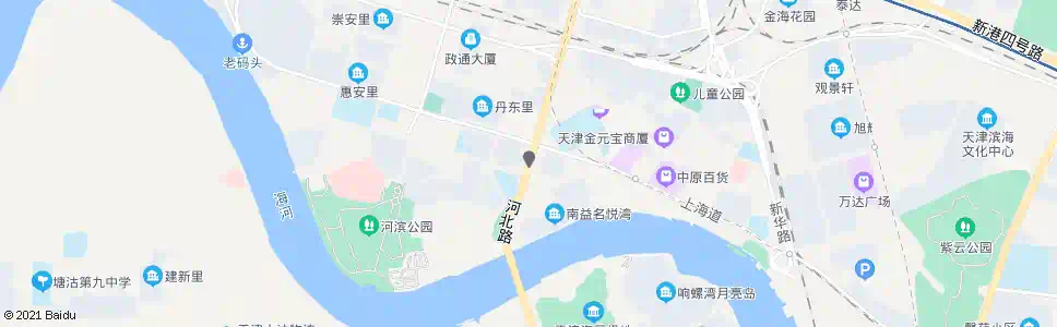 天津海门大桥_公交站地图_天津公交_妙搜公交查询2025