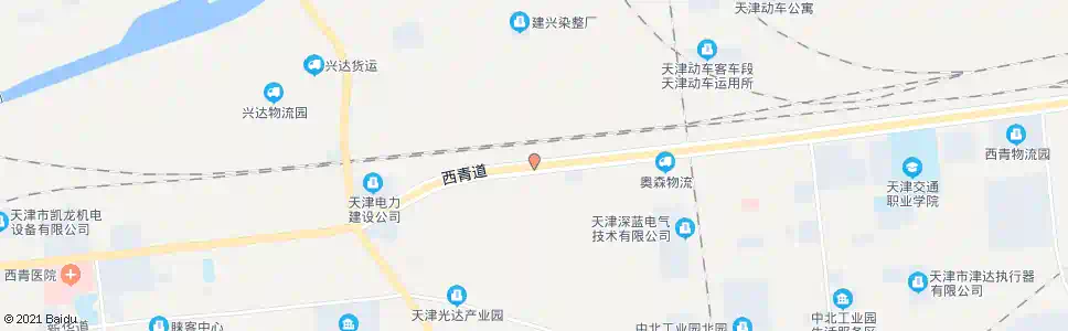 天津杨柳青发电厂_公交站地图_天津公交_妙搜公交查询2025