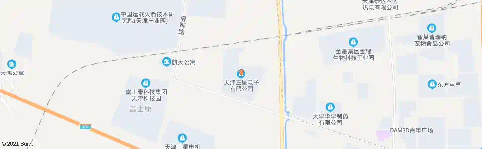 天津三星电子_公交站地图_天津公交_妙搜公交查询2025
