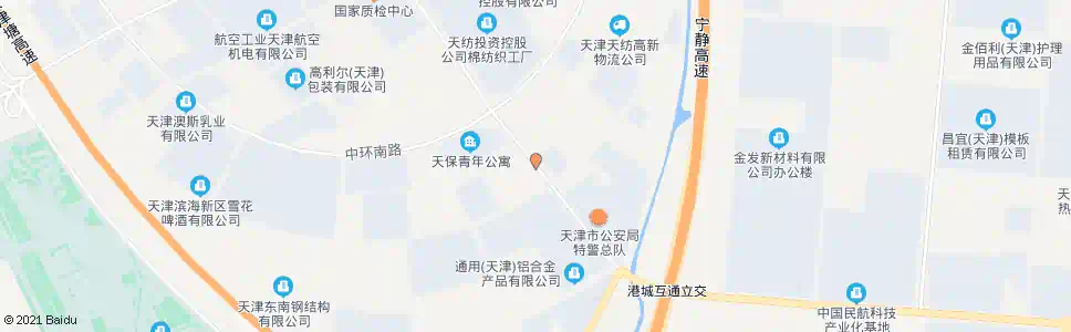 天津环河南路_公交站地图_天津公交_妙搜公交查询2025
