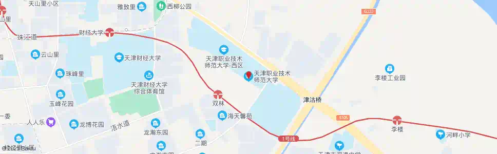 天津工程师院_公交站地图_天津公交_妙搜公交查询2025