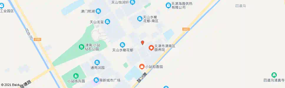 天津鸿泽园_公交站地图_天津公交_妙搜公交查询2025