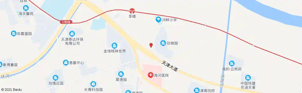 天津欣桃园公交站_公交站地图_天津公交_妙搜公交查询2025