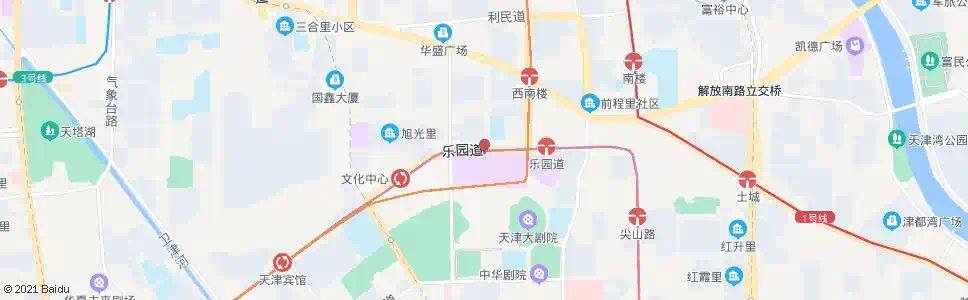 天津越秀路_公交站地图_天津公交_妙搜公交查询2025