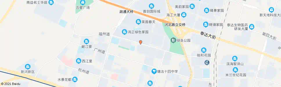 天津奥林花园_公交站地图_天津公交_妙搜公交查询2025