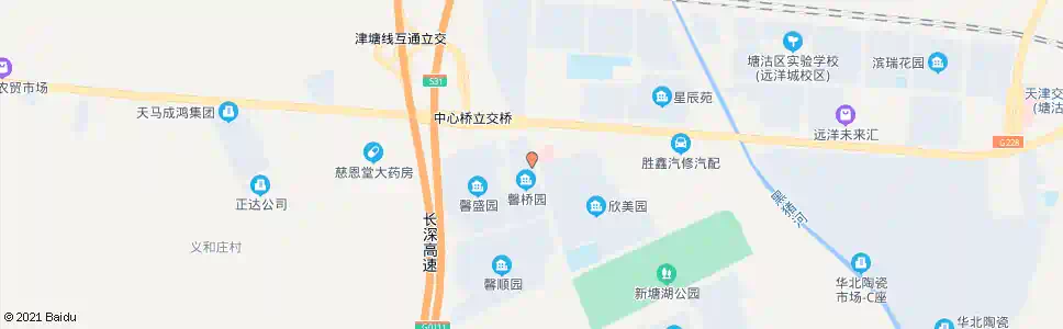 天津六道沟村_公交站地图_天津公交_妙搜公交查询2025