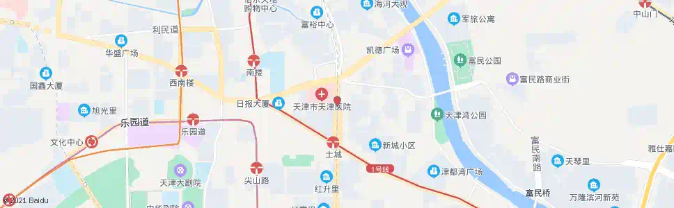 天津围堤道_公交站地图_天津公交_妙搜公交查询2025