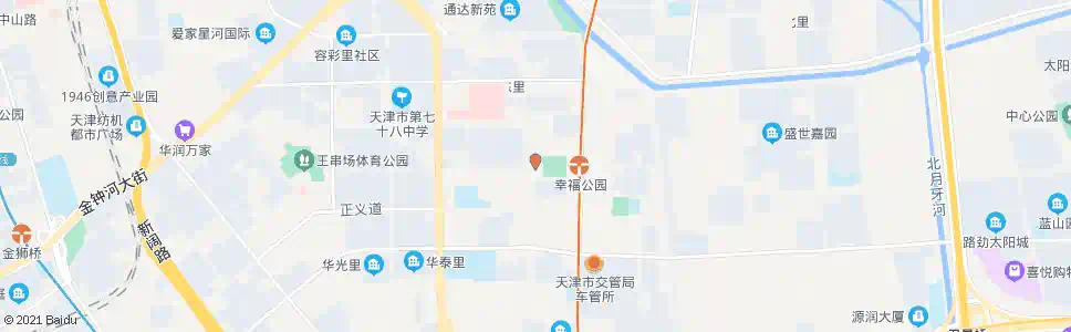 天津昆山里(鹤山里)_公交站地图_天津公交_妙搜公交查询2025