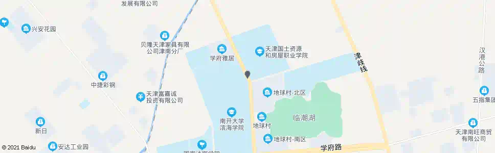 天津大港学苑路_公交站地图_天津公交_妙搜公交查询2025