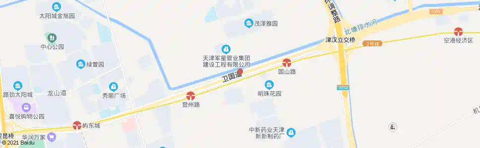天津于明庄_公交站地图_天津公交_妙搜公交查询2025