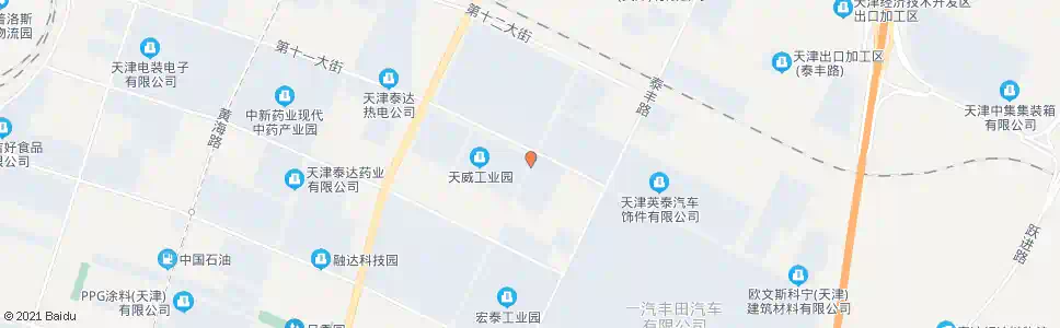 天津中财塑胶_公交站地图_天津公交_妙搜公交查询2025