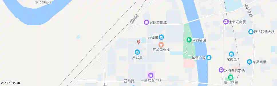 天津六安里_公交站地图_天津公交_妙搜公交查询2025