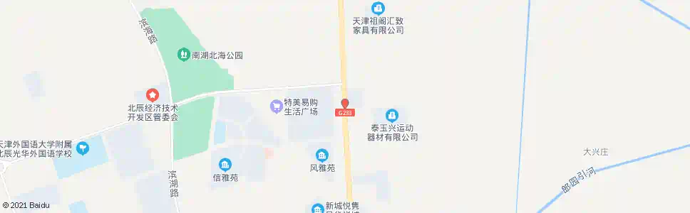 天津栖凤台_公交站地图_天津公交_妙搜公交查询2025