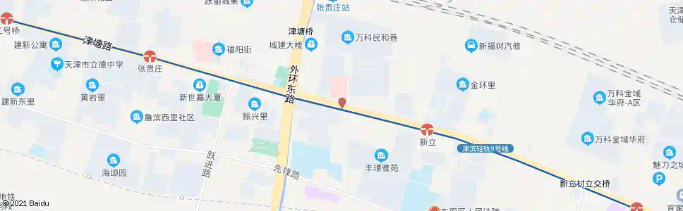 天津张贵庄公交站_公交站地图_天津公交_妙搜公交查询2025