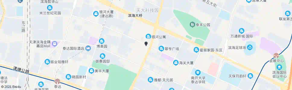 天津南海路_公交站地图_天津公交_妙搜公交查询2025