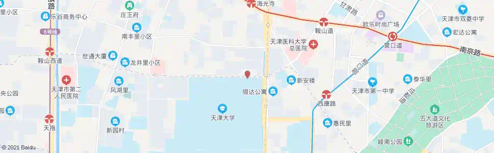 天津天大宿舍_公交站地图_天津公交_妙搜公交查询2025