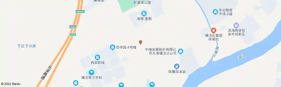 天津西部新城_公交站地图_天津公交_妙搜公交查询2025