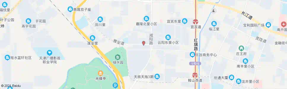 天津雅安西里_公交站地图_天津公交_妙搜公交查询2025