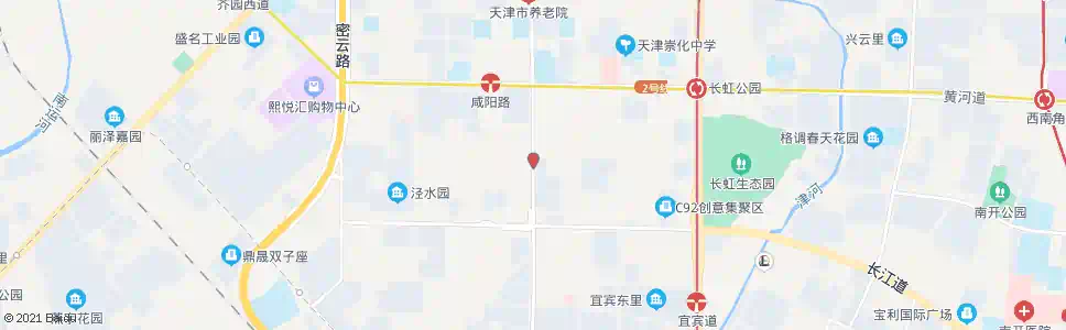 天津渭水道_公交站地图_天津公交_妙搜公交查询2025