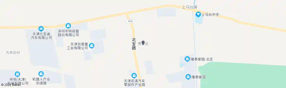 天津贾林庄_公交站地图_天津公交_妙搜公交查询2025
