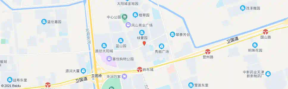 天津云丽园_公交站地图_天津公交_妙搜公交查询2025