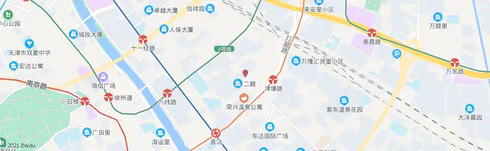天津十五经路_公交站地图_天津公交_妙搜公交查询2025