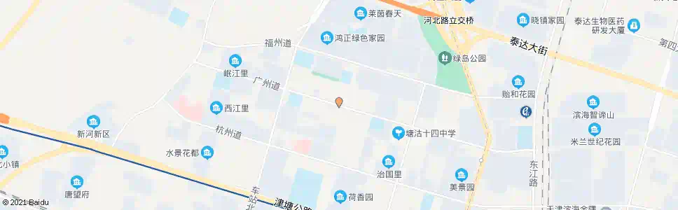 天津福建北路(广州道)_公交站地图_天津公交_妙搜公交查询2025